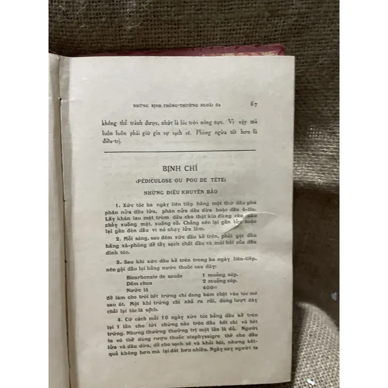 Sức khỏe chị nam- sách y trước 75-  800213