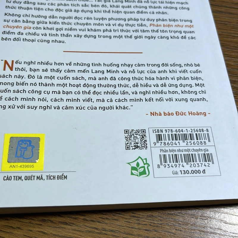 Phản biện như một chuyên gia Lang Minh 501850