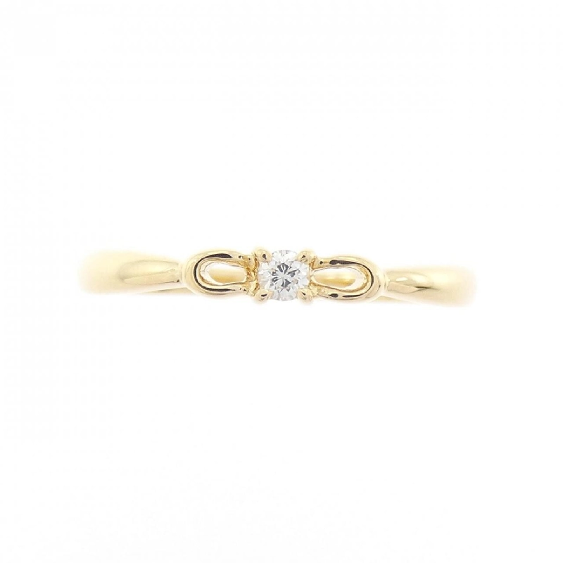 Nhẫn kim cương K18YG - Hàng hiệu Authentic 851599