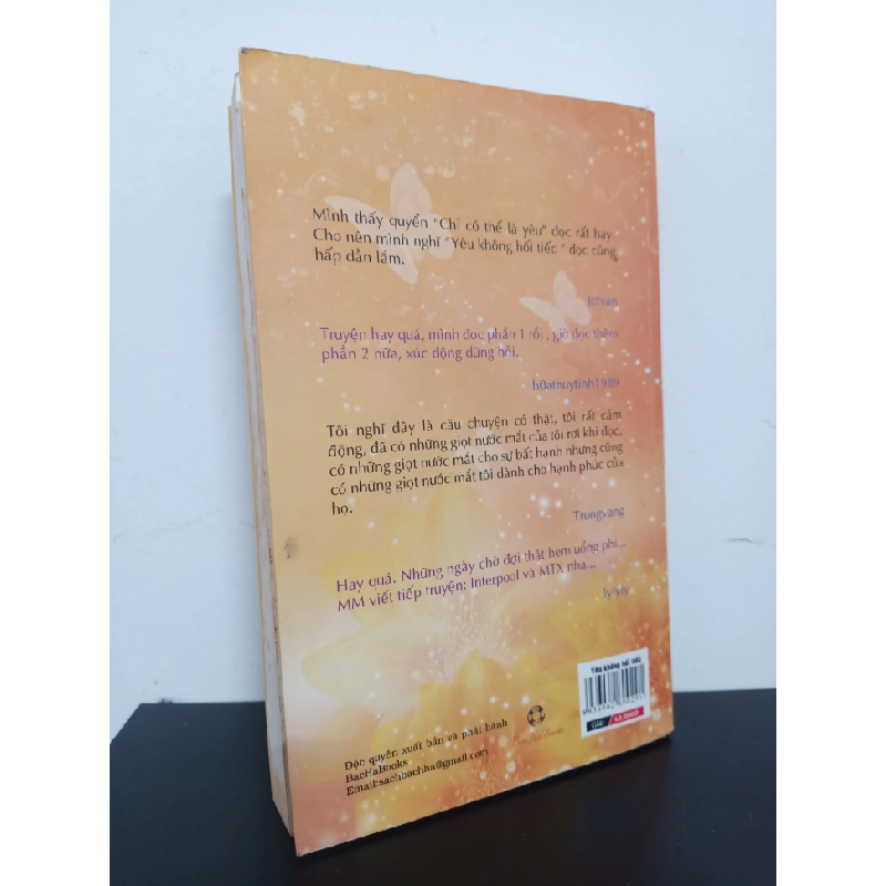 Yêu Không Hối Tiếc (2012) - Hân Như Mới 80% HCM.ASB2301 356856