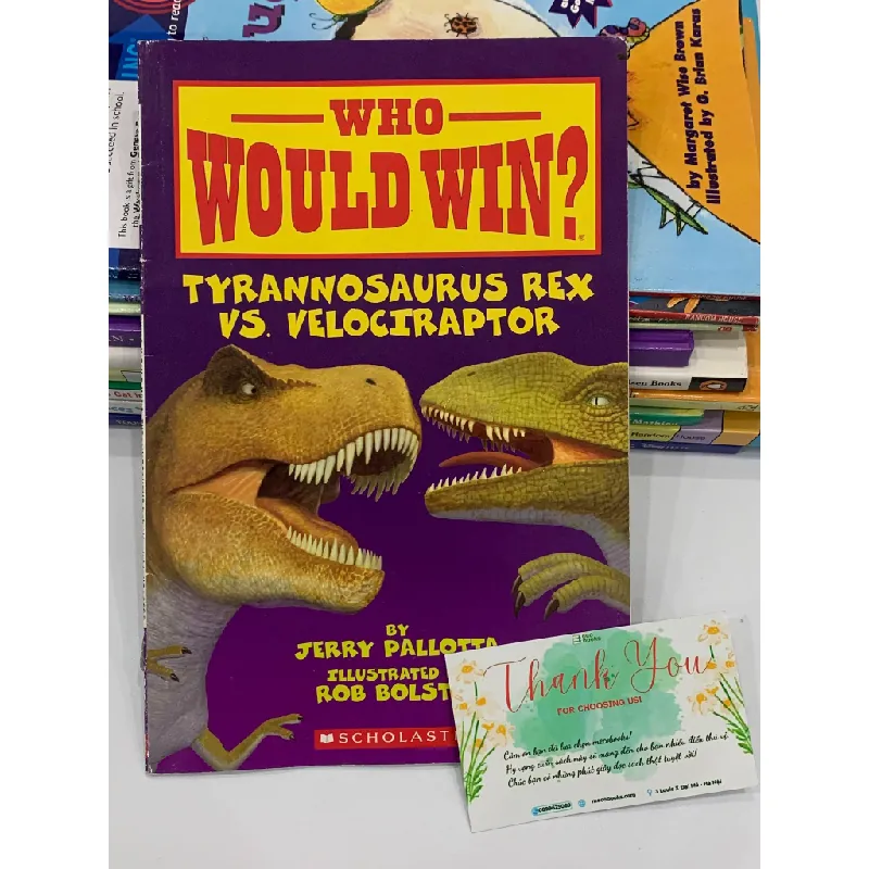 Tyrannosaurus Rex vs. Velociraptor – Jerry Pallotta 559527