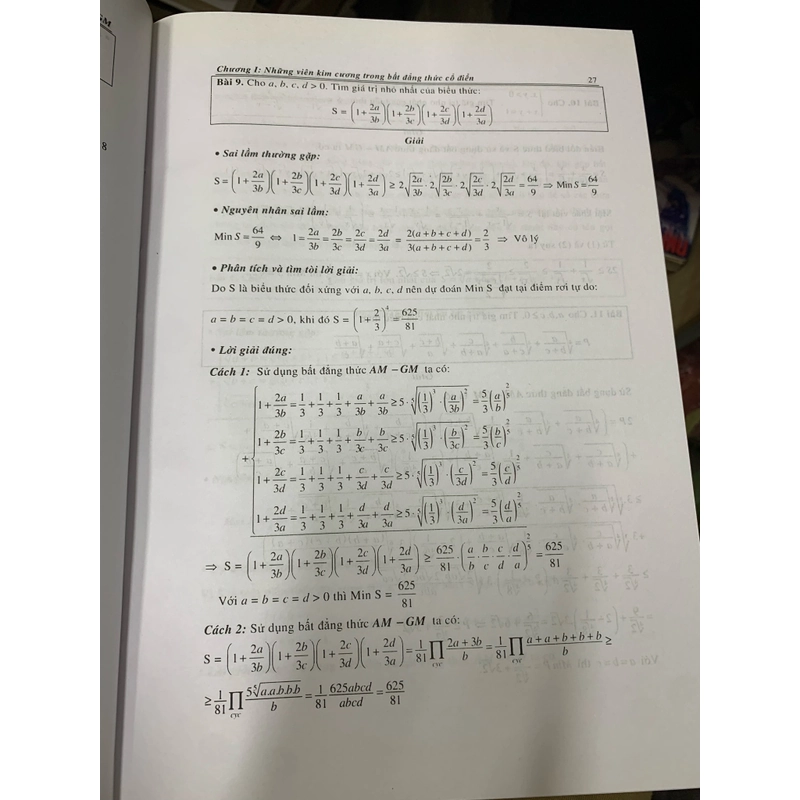 Những viên kim cương trong bất đẳng thức toán học. 999 502419