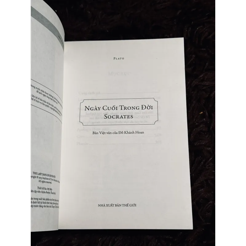 Ngày cuối trong đời Socrates 1017651