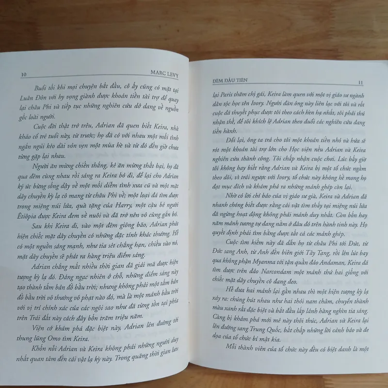 Tiểu Thuyết Đêm Đầu Tiên - Marc Levy 622211