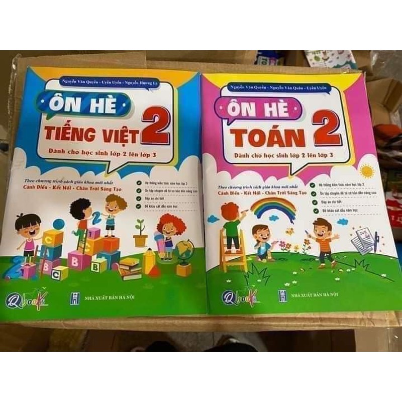 Sách ôn tập hè toán và tiếng Việt từ lớp 1 đến 5 186483