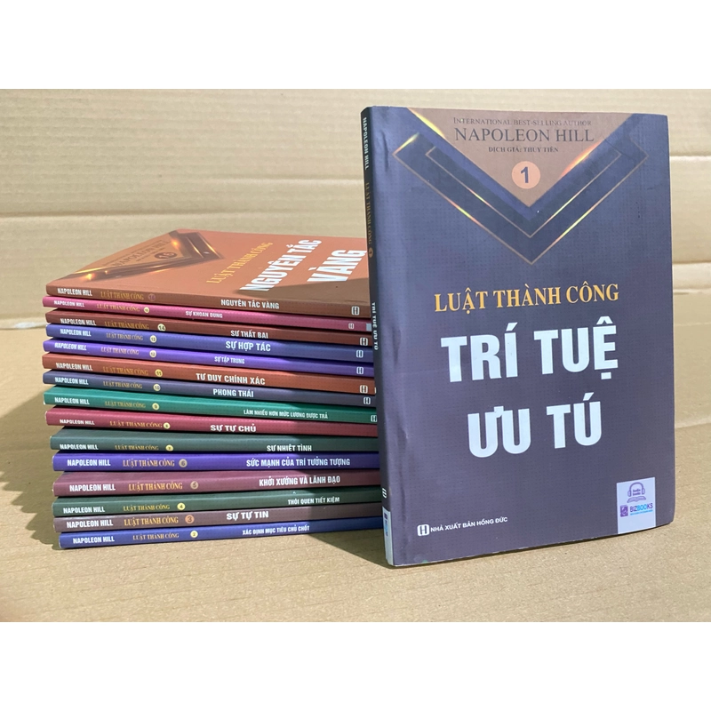 Combo 16 Cuốn: Luật Thành Công - Thực Hành Nghĩ Giàu Làm Giàu Napoleon Hill 537028