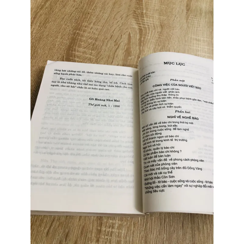 CÔNG VIỆC CỦA NGƯỜI VIẾT BÁO ( Hữu Thọ) 970476