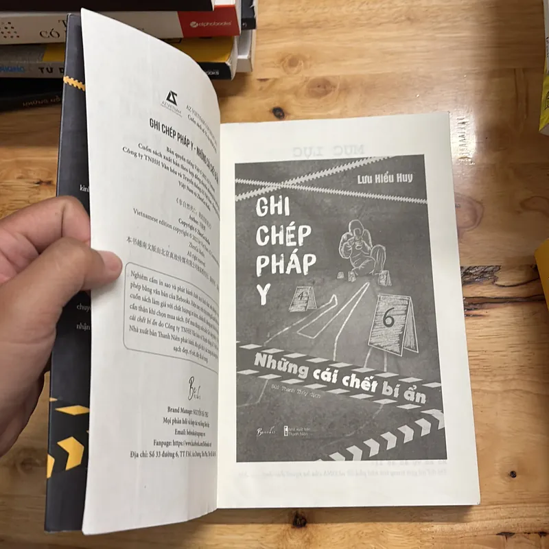 II Tựa Sách: Ghi Chép Pháp Y _ Những Cái Chết Bí Ẩn - Lưu Hiểu Huy - 2022 698410