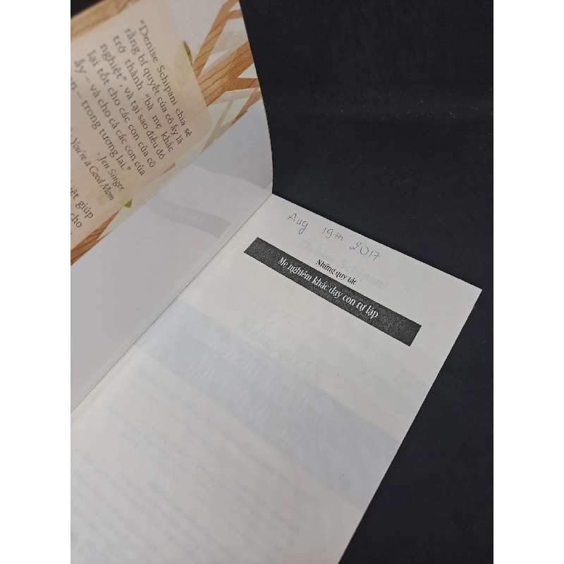 Những quy tắc mẹ nghiêm khắc vậy con tự lập mới 80% có ký tên 2015 HCM1108 912071