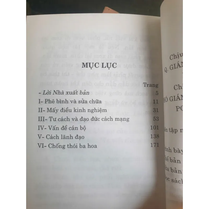 Sửa Đổi Lối Làm Việc 777725