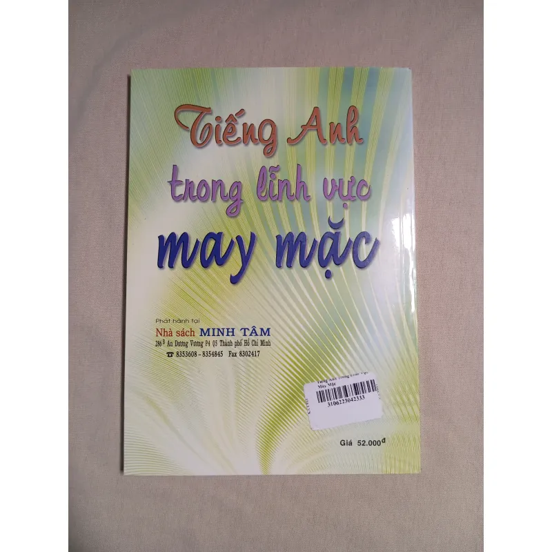 Tiếng Anh trong lĩnh vực may mặc 796590