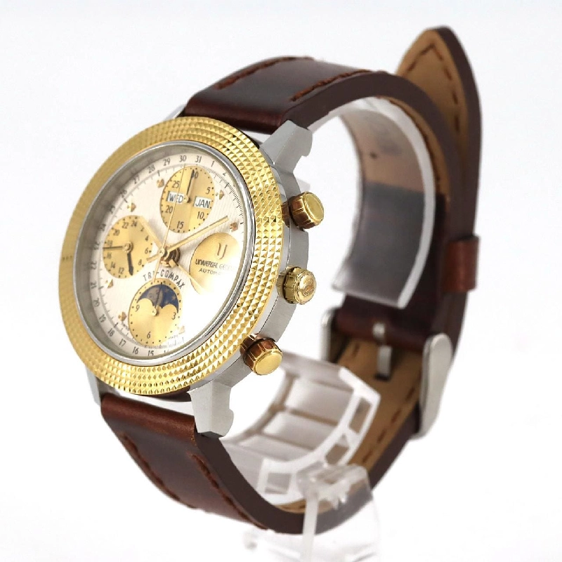 Đồng hồ Universal Genève Tricompax Chronograph YG Combi 699.104 SSxYG tự động - Hàng hiệu Authentic 881885
