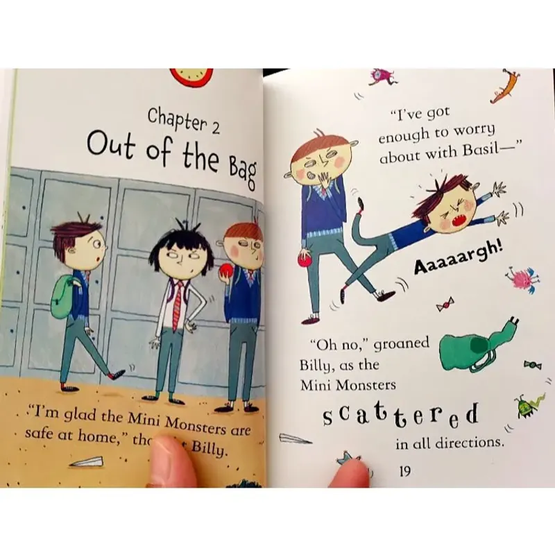 Sách - Billy and The Mini Monster 15 cuốn bản mới nhất full hộp 745683