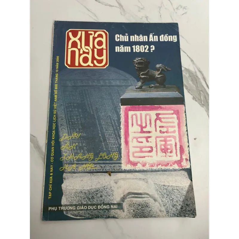 Tạp chí Xưa & Nay số 80B (10/2000) - Hội KH Lịch sử VN - Tạp chí/Lịch sử 701188