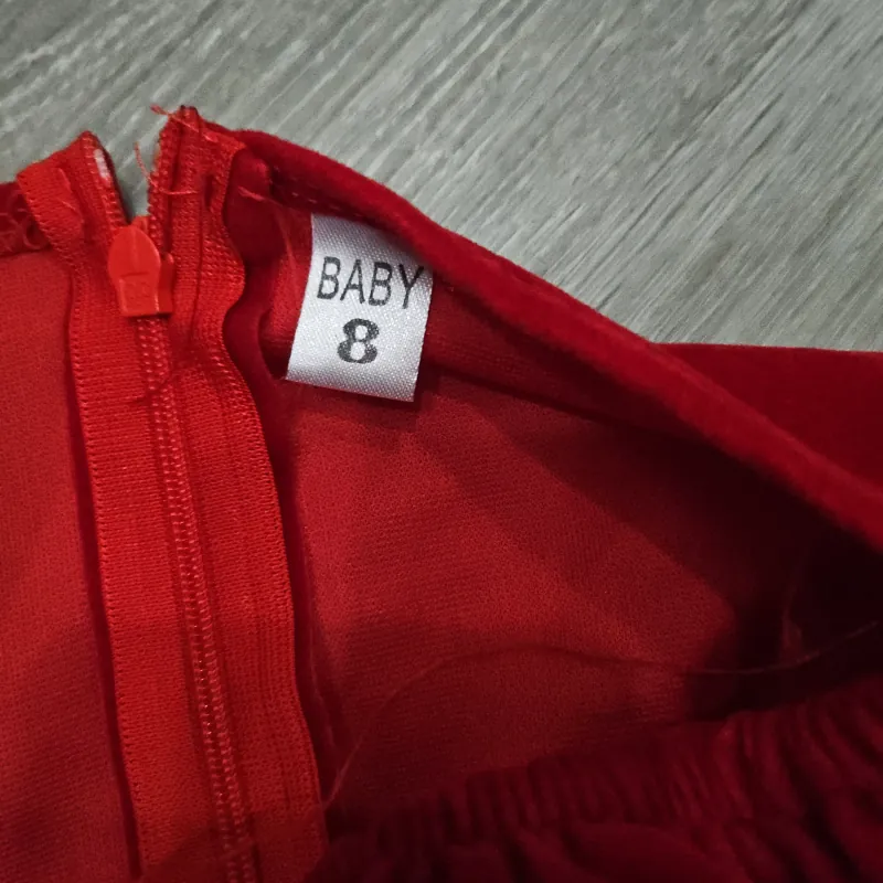 Váy nhung bé gái 957491