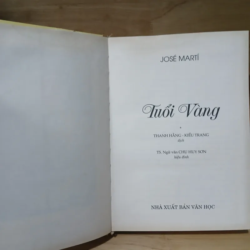Tuổi Vàng (Ấn Bản Kỷ Niệm 120 Năm) - José Martí 785995