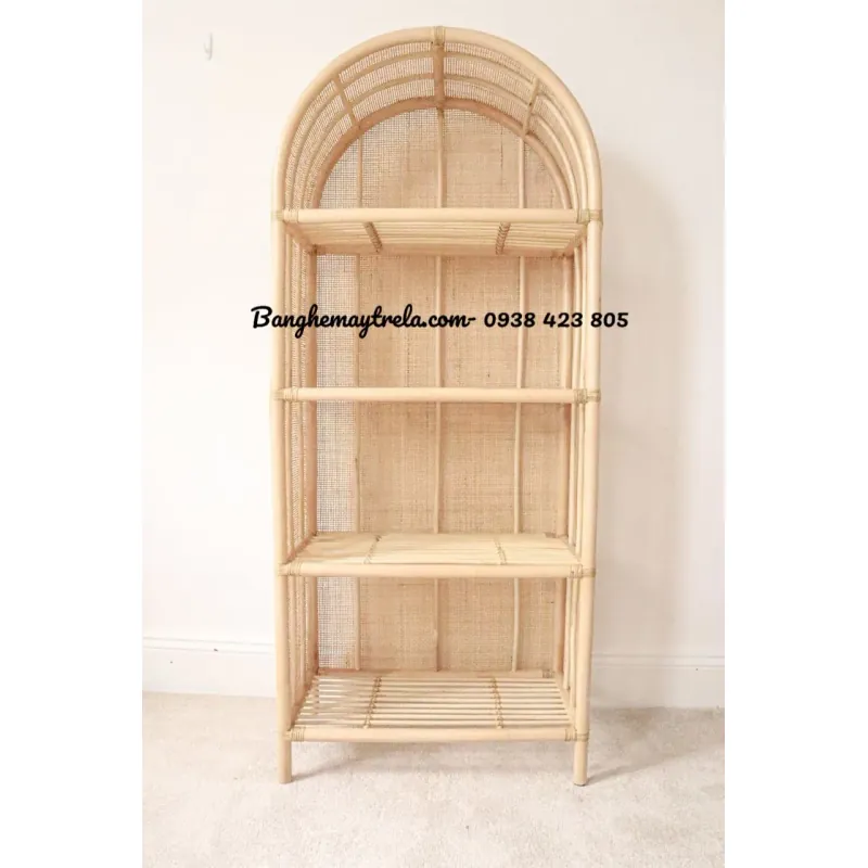 Kệ mây tre decor 568414