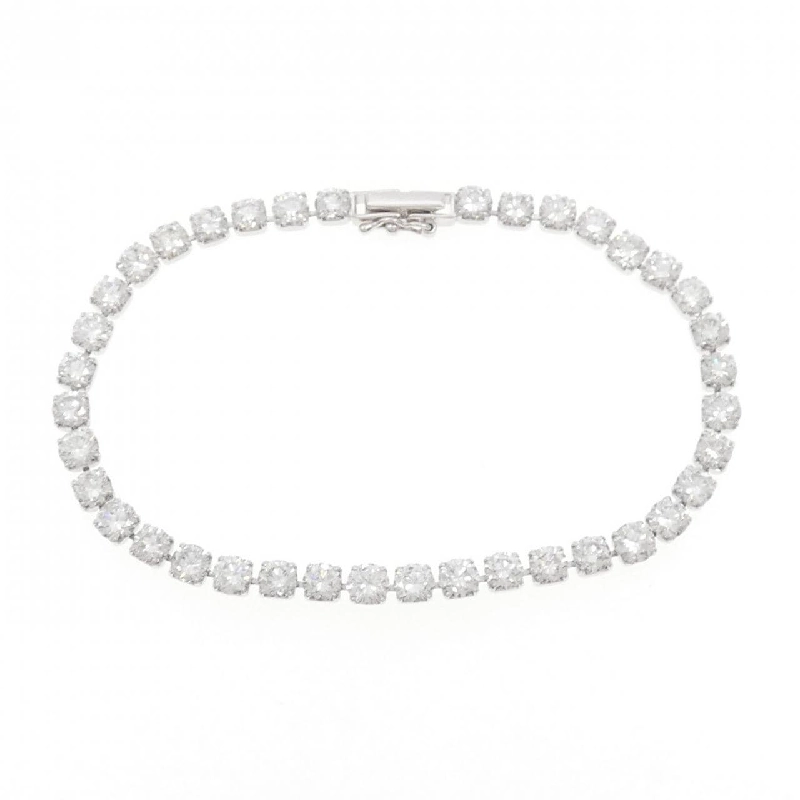 K18WG Vòng tay kim cương 8.002CT - Hàng hiệu Chính hãng 874301