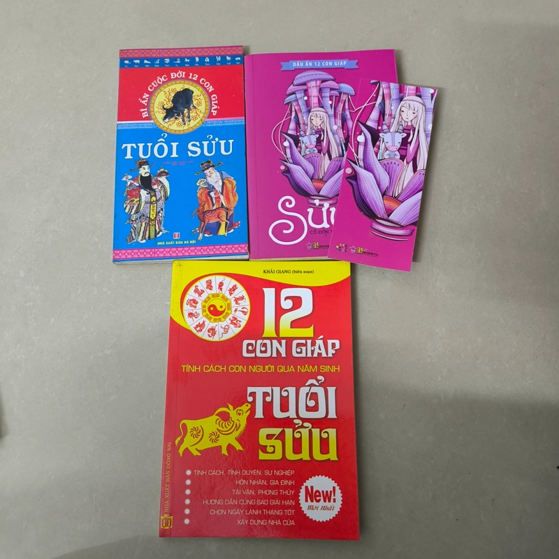Sách tử vi - 12 con giáp - Combo Tuổi Sửu (3 cuốn) 360211
