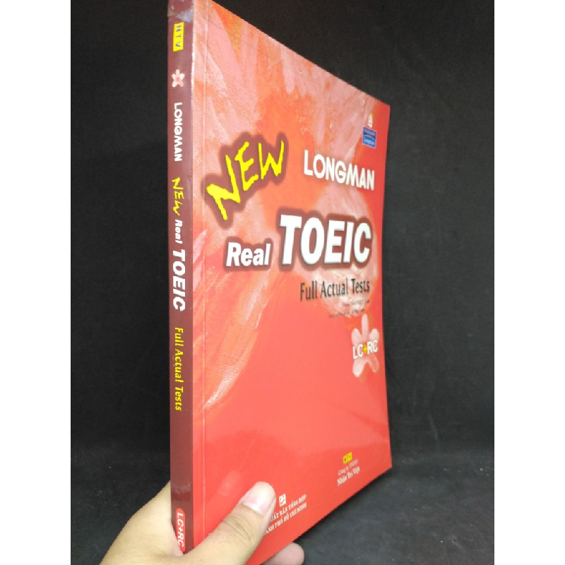 New Longman real Toeic full actual test mới 90% HCM1303 37411