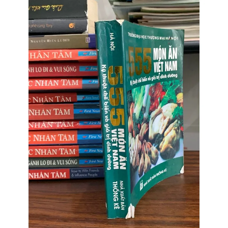 555 món ăn Việt Nam kỹ thuật chế bién và giá trị dinh dưỡng- Hà Nội 700477
