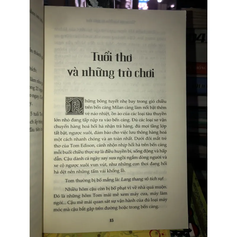 Thomas Edison - Thiên tài bắt đầu từ tuổi thơ - Rasmus Hoài Nam 777027