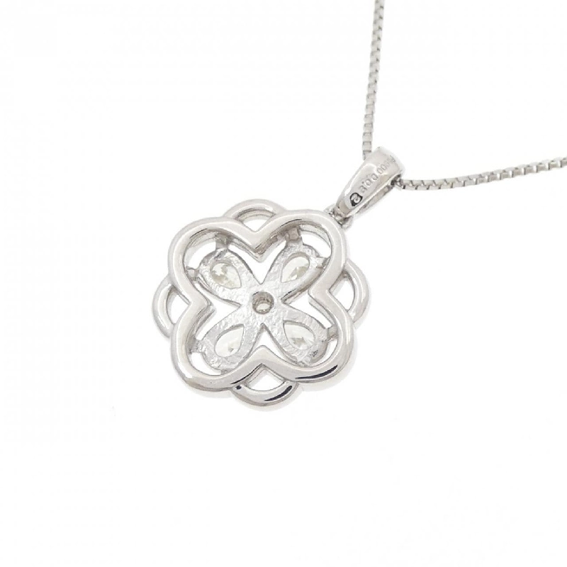 Dây chuyền kim cương hoa PT900/PT850 0.22CT - Hàng hiệu Chính hãng 861821