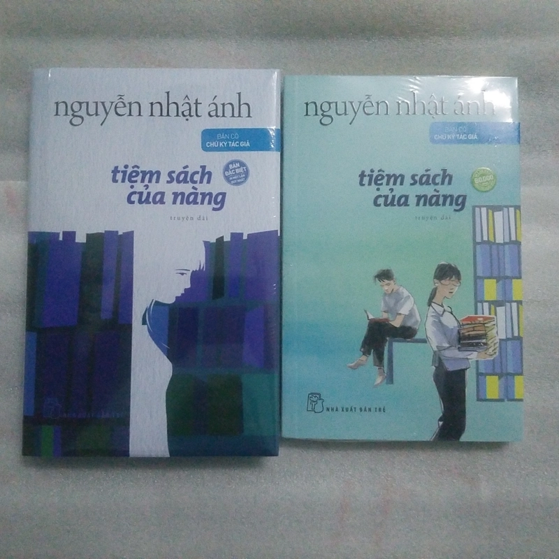 Truyện dài Tiệm sách của nàng Nguyễn Nhật Ánh có chữ ký nguyên seal 335299