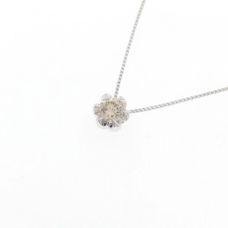 K10WG Solitaire Dây chuyền kim cương 0.10CT - Hàng hiệu Chính hãng 856416