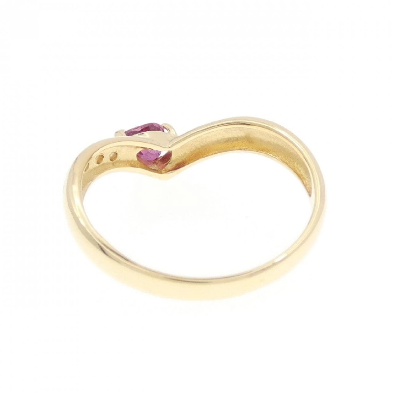 Nhẫn Ruby K18YG 671423