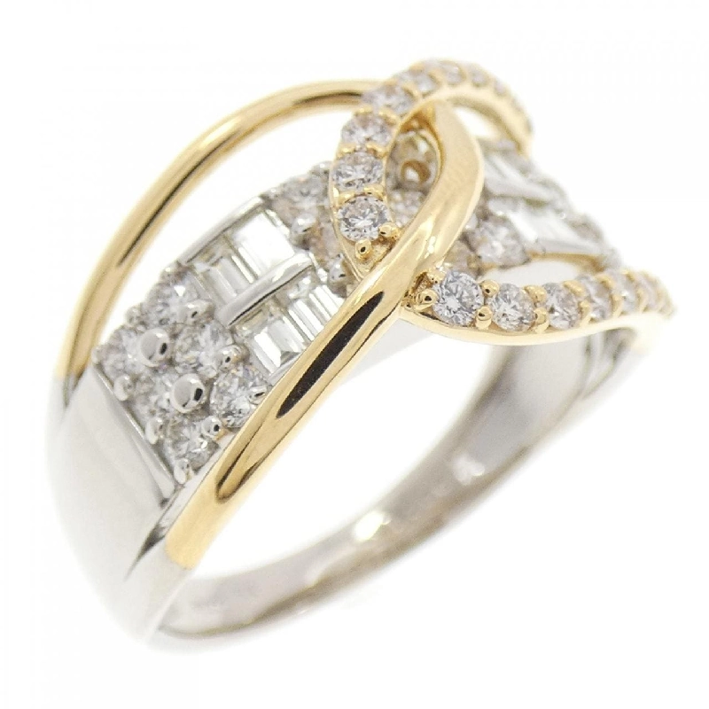 【Sản phẩm mới】Nhẫn kim cương PT900/K18YG 1.00CT 669132