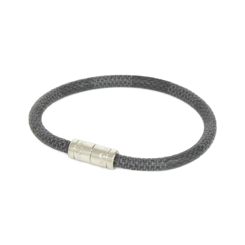 Louis Vuitton Damier Graphite Bracelet Keep It 19cm M6609E 625380