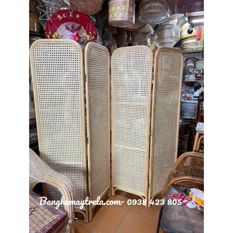 Bình phong mây tự nhiên 654603