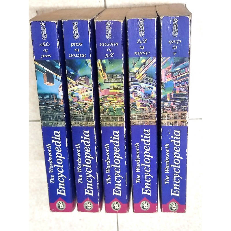 The Wordworth Encyclopedia bộ 5 cuốn 13400