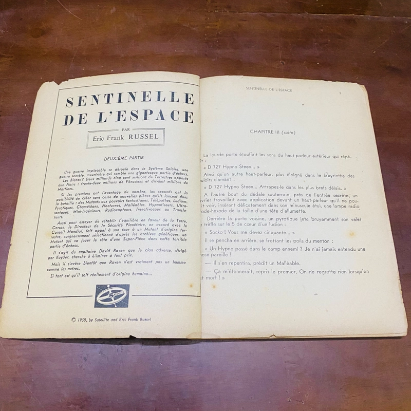 Satellite les cahiers de la science fiction  444311