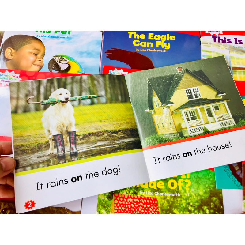 Bộ sách Nonfiction sight word readers 4 levels 466267