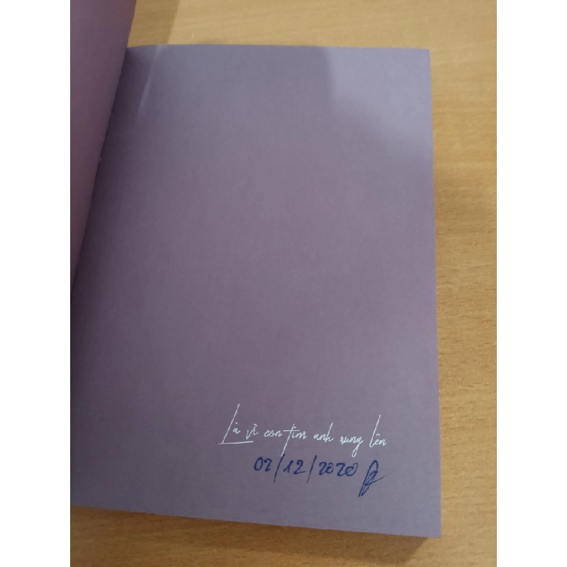[Phiên Chợ Sách Cũ] Là Vì Con Tim Anh Rung Lên (2019) - Quang Đạt S0209 548040