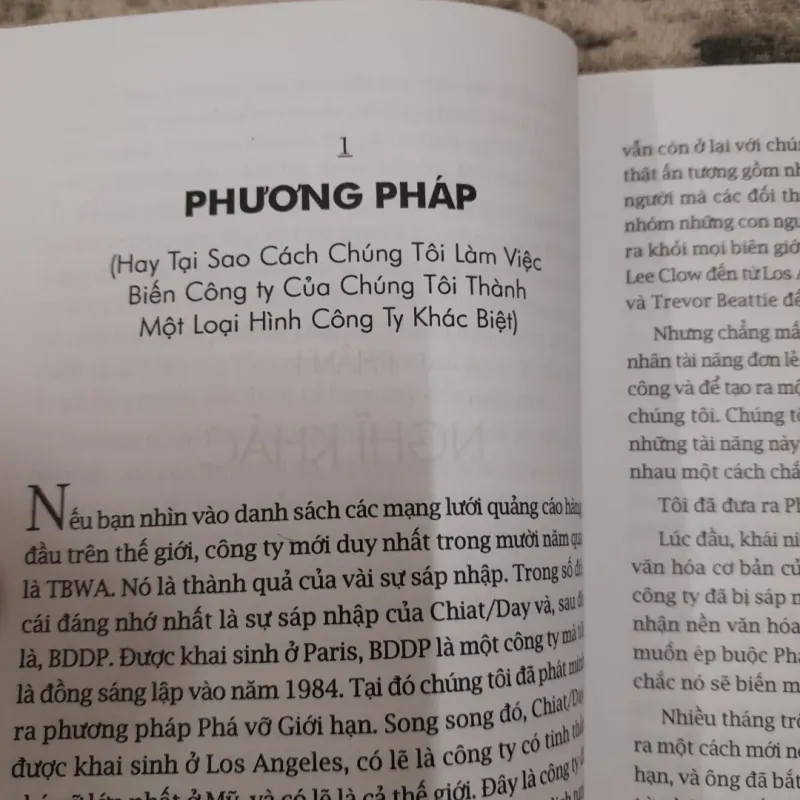 Phá vỡ giới hạn để kiến tạo trật tự. How Discruption brought Order. TG Jean Marie Dru 746499