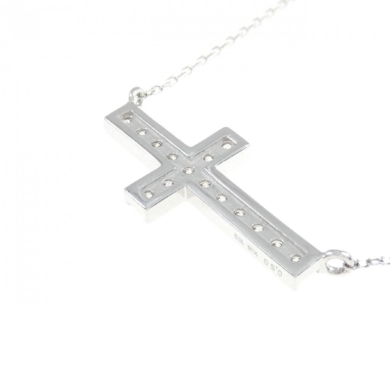 Dây chuyền kim cương K18WG 0.50CT - Hàng hiệu chính hãng 865036