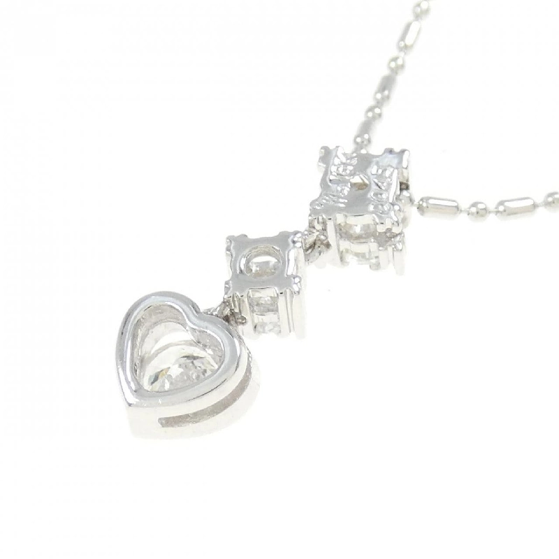 Dây chuyền kim cương hình trái tim 18KWG/750WG 0.45CT - Hàng hiệu Chính hãng 868499