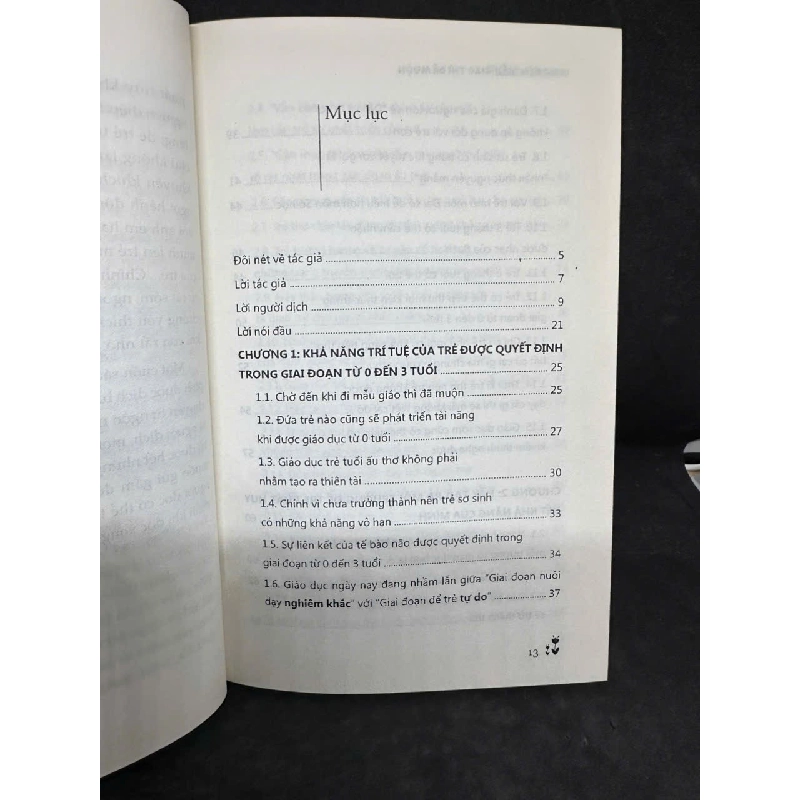 [Phiên Chợ Sách Cũ] Chờ Đến Mẫu Giáo Thì Đã Muộn, 2016 - Ibuka Masaru H1108 SBM 919744