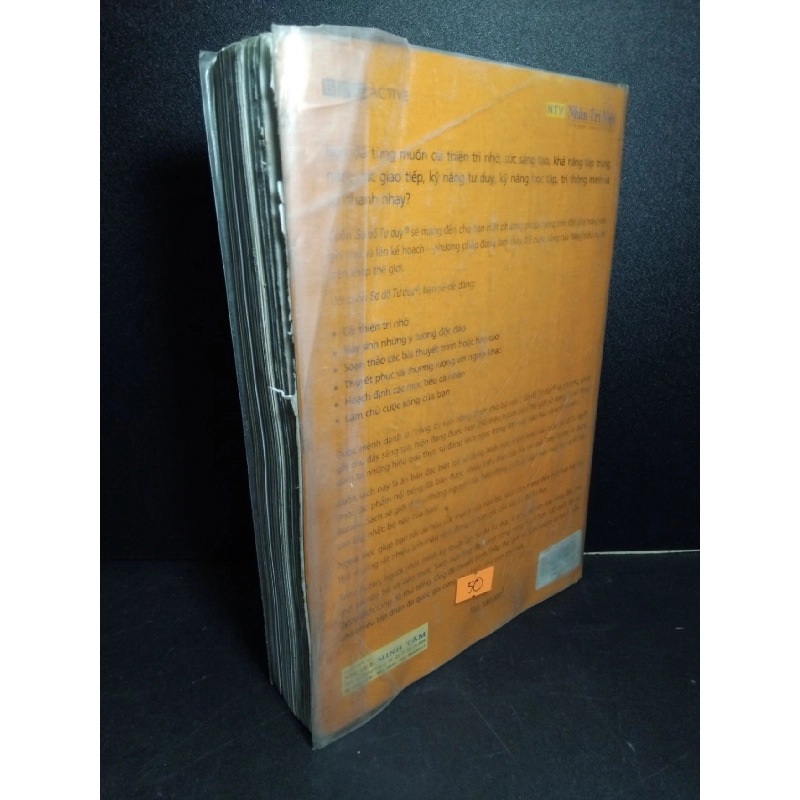 Sơ đồ tư duy mới 60% ố ẩm rách trang 2009 HCM1001 Tony & Barry Buzan KỸ NĂNG 918976