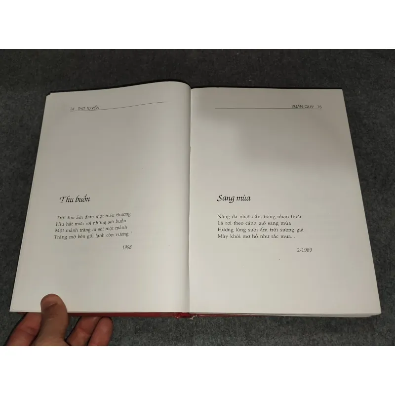 THƠ TUYỂN XUÂN QUỲ 729354