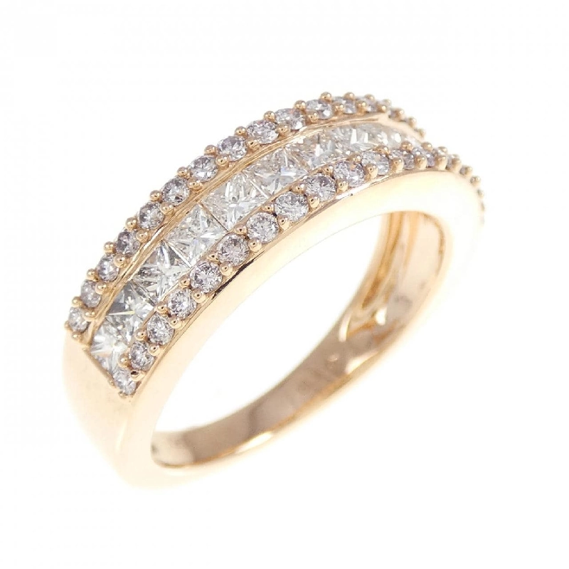 Nhẫn kim cương K18PG 0.90CT 672035