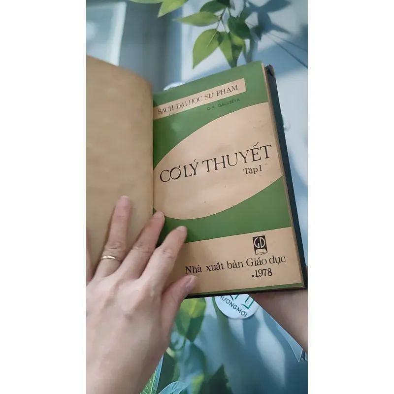 [MIỄN PHÍ BỌC SÁCH] [XƯA] Cơ Lý Thuyết - Tập 1 - Sách Đại Học Sư Phạm (1978) - O. V Galubeva 990074