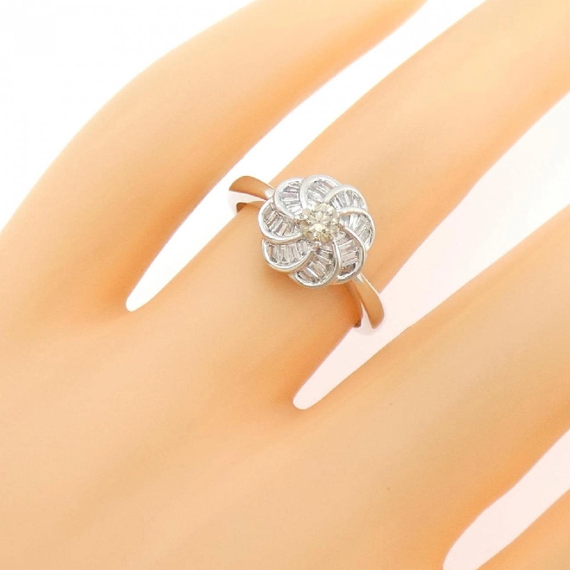 Nhẫn kim cương K18WG - Hàng hiệu Authentic 850037