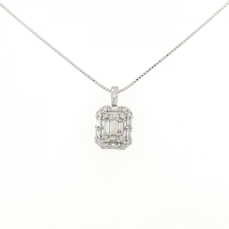 Dây chuyền kim cương PT900/PT850 0.54CT - Hàng hiệu Authentic 862547