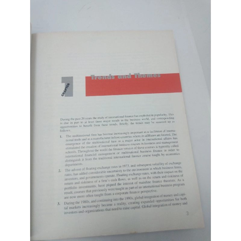 Multinational Business 6th edition Finance mới 60% ố nhẹ HCM2011 912486