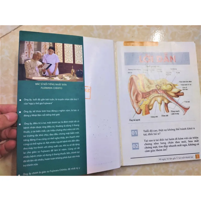 Sách: Ù tai, mất thính lực, một giọt là khỏi 751229