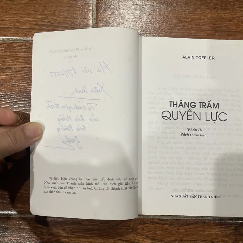 Thăng trầm quyền lực bộ 2 tập - Alvin Toffler (6) 761913
